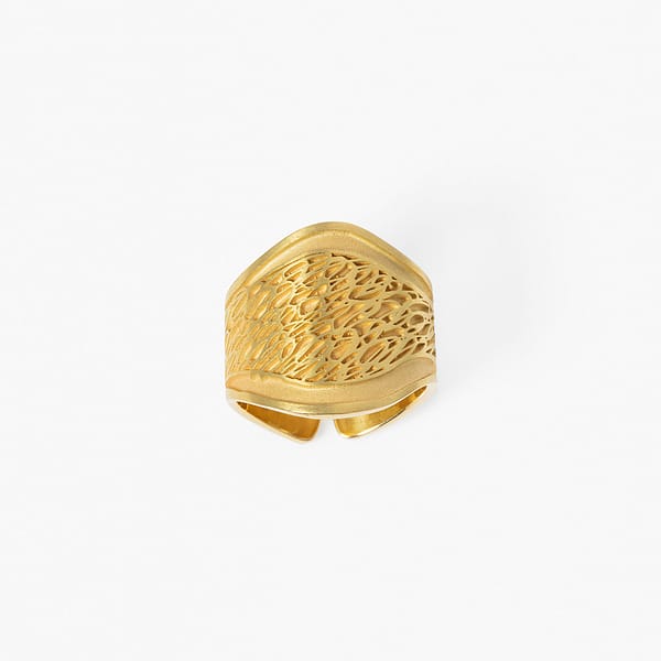 Anell d'or groc 18ct