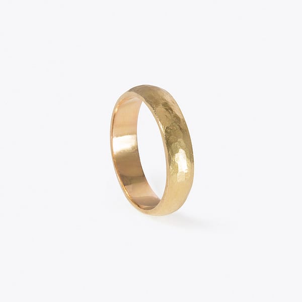 Aliança d'or de 18ct
