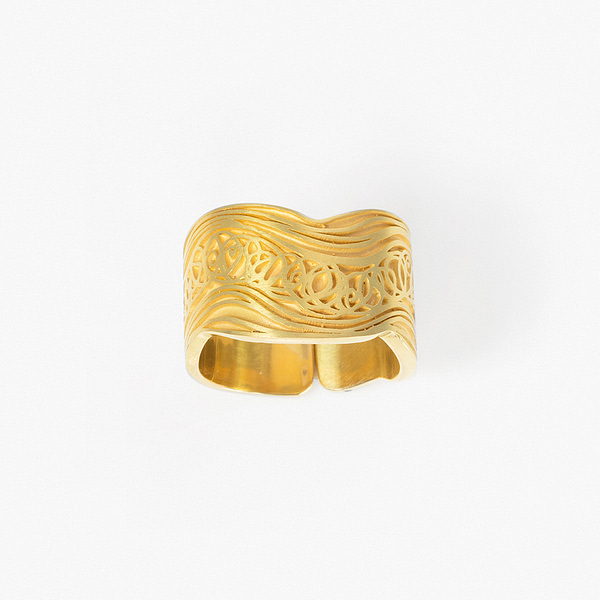 Anell d'or groc 18ct