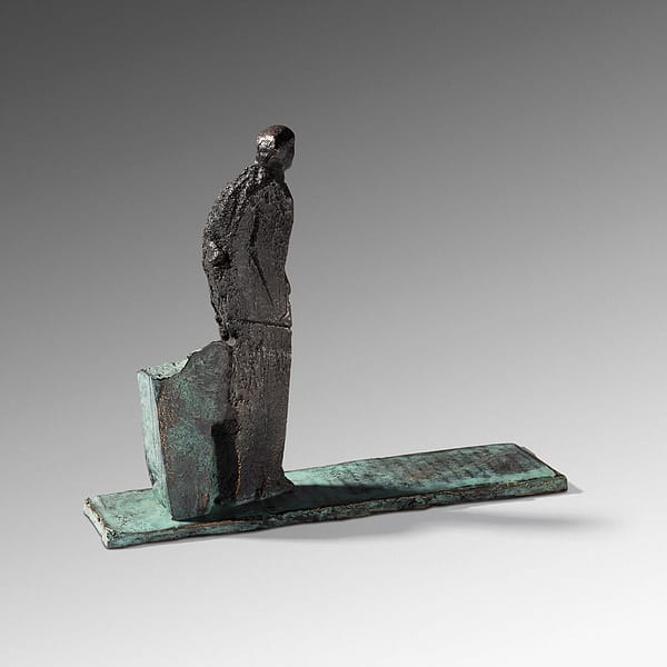 Figura de bronze de l'artista catalana Madola